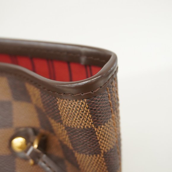 Louis Vuitton Damier Neverfull MM Tote Bag N41358 Ebene Women's - Picture 10 of 14